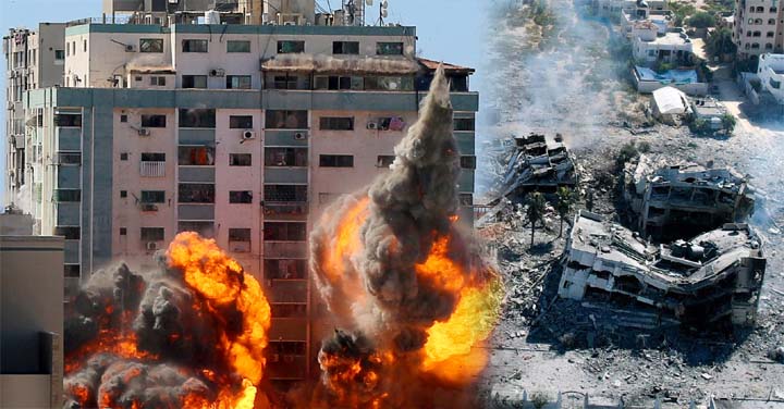 عالمی عدالت انصاف کے فیصلے کے باوجود غزہ پر اسرائیلی حملے جاری، مزید 183 فلسطینی شہید