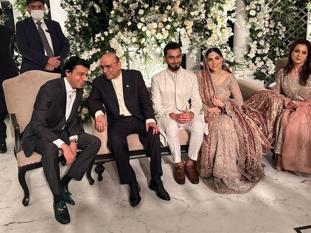 فیصل واوڈا کی بیٹی کی شادی میں آصف زرداری سمیت اہم شخصیات کی شرکت