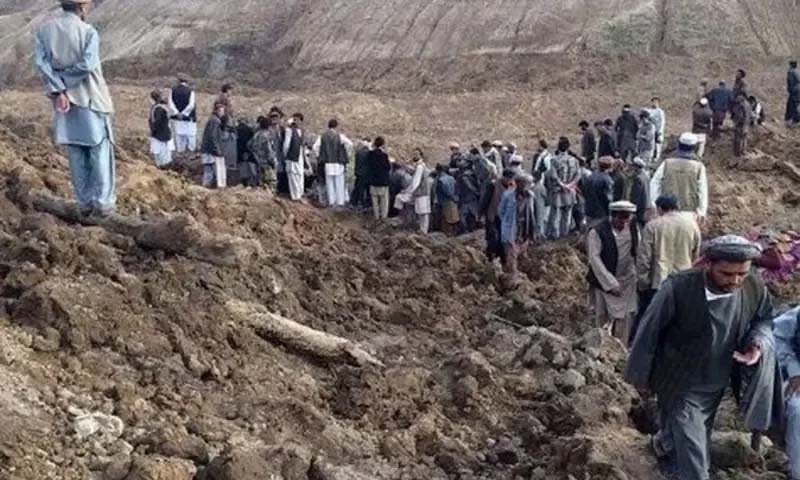 افغانستان ، صوبہ نورستان میں مٹی کا تودہ گرنے سے 25 افراد جاں بحق