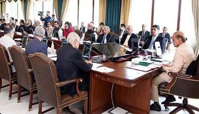 وزیراعظم شہباز شریف کی زیر صدارت وفاقی کابینہ کا اجلاس شروع