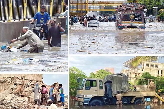 خیبر پختونخوا میں بارشیں ، مختلف حادثات میں جاں بحق افراد کی تعداد 63 ہوگئی