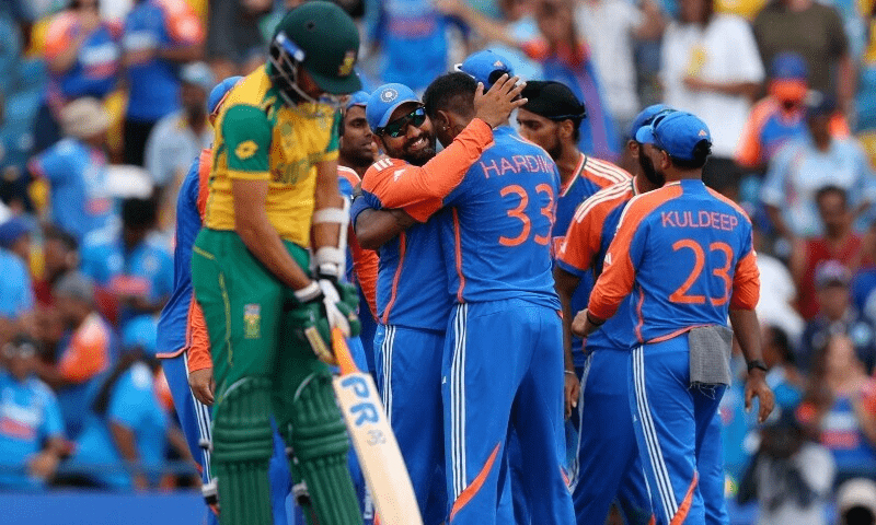 بھارت ٹی 20 کرکٹ کا سلطان بن گیا ، ناقابل شکست ٹیم انڈیا نے 17 سال بعد ٹائٹل اپنے نام کرلیا