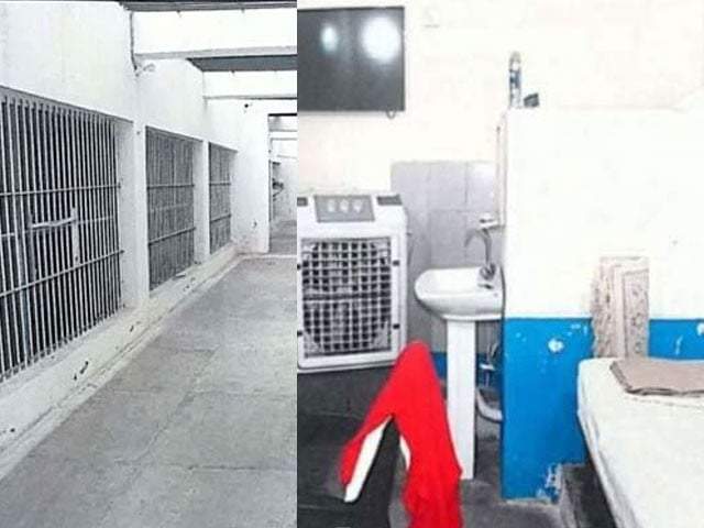 حکومت کی عمران خان کو قید تنہائی میں رکھنے کی تردید ، جیل کی تصاویر جاری کردیں