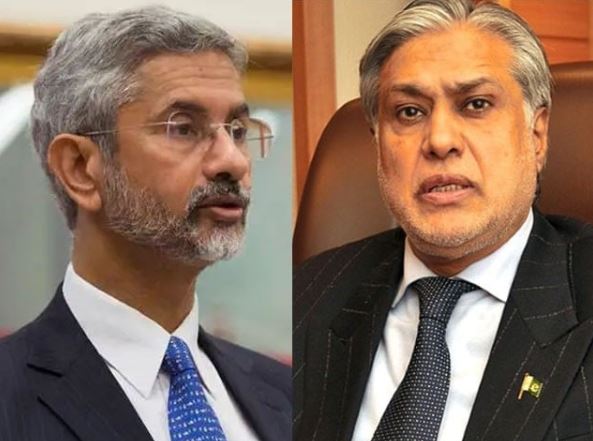 شنگھائی کانفرنس ، وزیر خارجہ اسحاق ڈار اور بھارتی وزیر خارجہ کی ملاقات