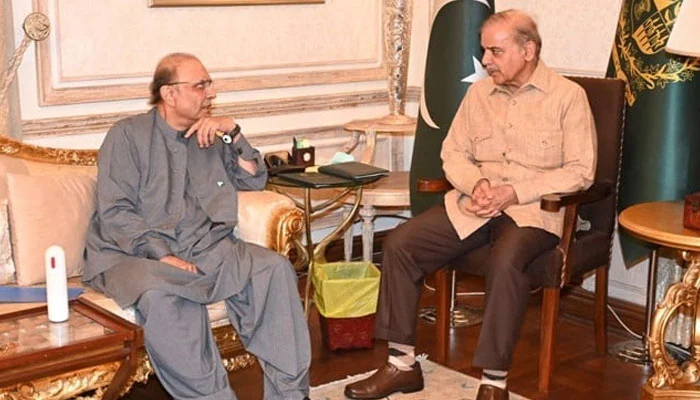 وزیراعظم کی صدر سے ملاقات ، آئینی ترامیم پر گفتگو