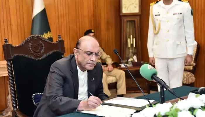 صدر مملکت نے بچوں کی شادی کی ممانعت کے بل پر دستخط کر دیے
