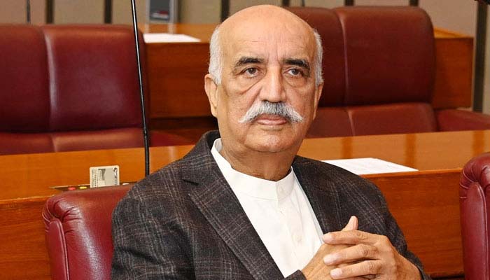 پرامن احتجاج ہر سیاسی جماعت کا آئینی حق ،تخریب کاری برداشت نہیں ، خورشید شاہ
