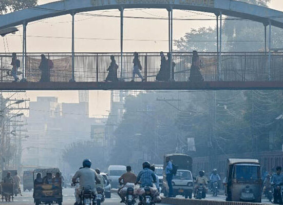 حکومتی اقدامات کے باوجود لاہور میں اسموگ کی صورتحال برقرار