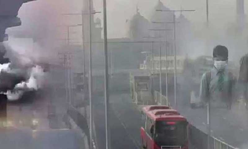 پنجاب کے مختلف شہروں میں سموگ کا زور، لاہور کی فضا انتہائی مضر صحت