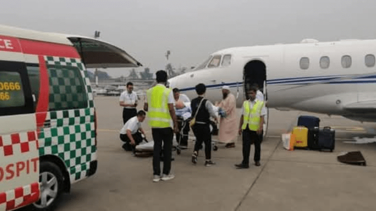 سابق بنگلہ دیشی وزیراعظم کی طبعیت ناساز، خصوصی ائیر ایمبولینس کے ذریعے لندن روانہ