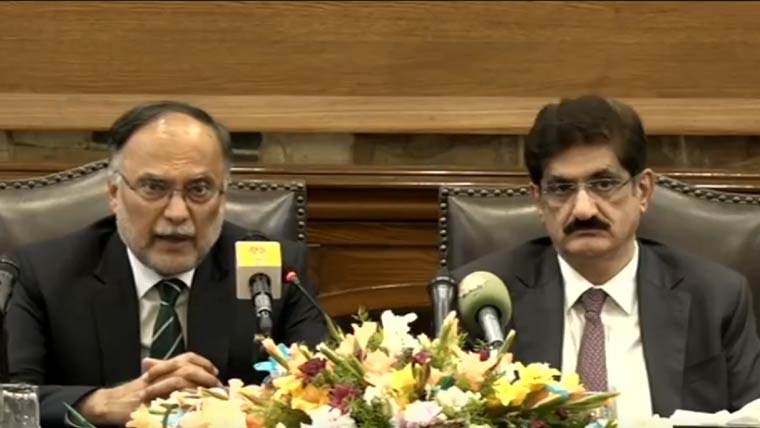 ساحلی علاقوں کو سمندر برد ہونے سے بچانے کیلئے اقدامات کرنا ہوں گے: احسن اقبال