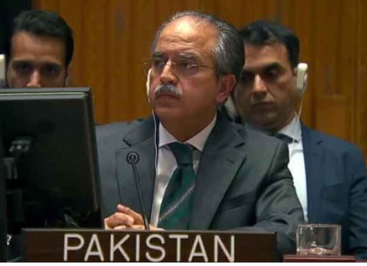 اقوام متحدہ میں پاکستان کا غزہ میں فوری جنگ بندی اور پائیدار امن پر زور