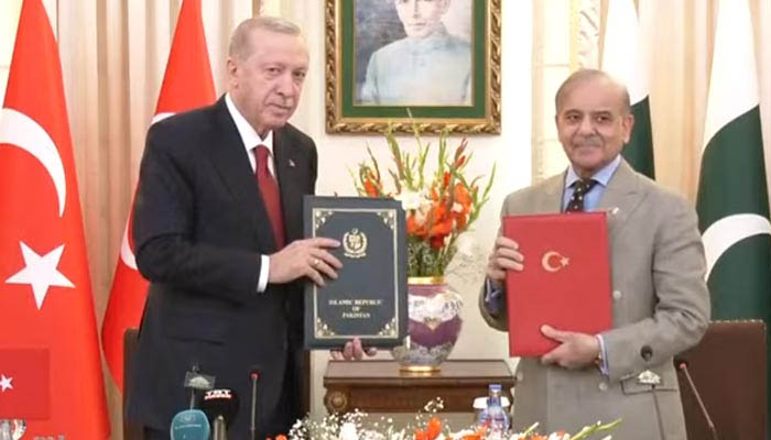پاکستان اور ترکیہ کے درمیان 24 معاہدوں اور مفاہمتی یادداشتوں پر دستخط
