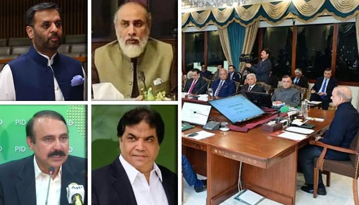 حنیف عباسی، طارق فضل، خالد مگسی، مصطفی کمال کو وفاقی کابینہ میں شامل کرنے کا فیصلہ
