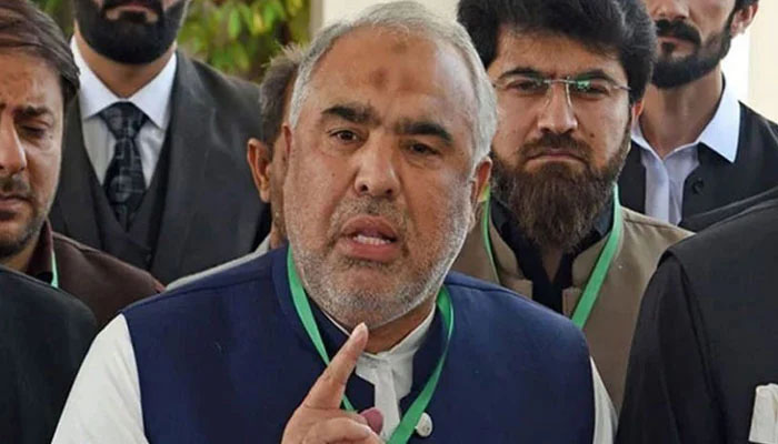 امید ہے بانی پی ٹی آئی جلد رہا ہو جائیں گے: اسد قیصر