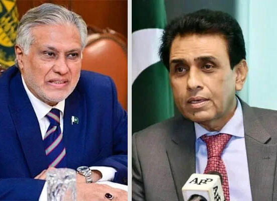 ایم کیو ایم کے وفد کی اسحاق ڈار سے ملاقات