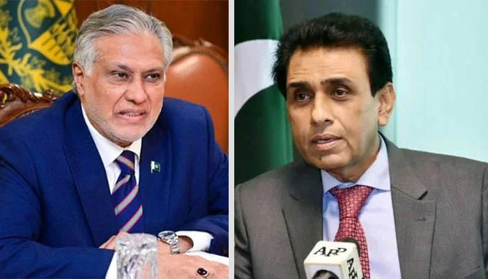 ایم کیو ایم کے وفد کی اسحاق ڈار سے ملاقات