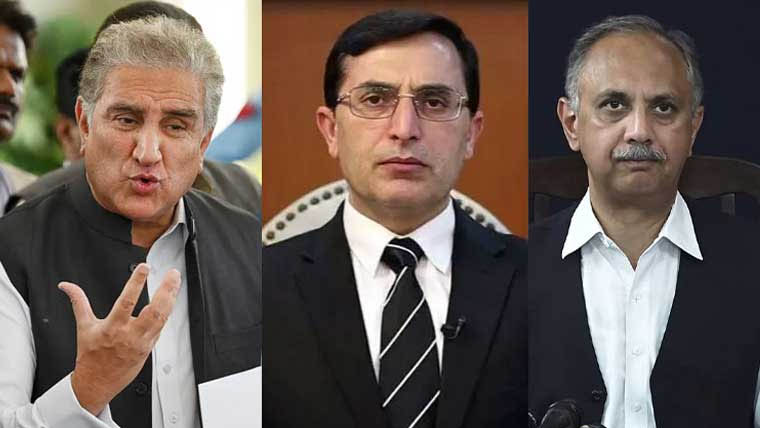 بیرسٹر گوہر، عمر ایوب، علی بخاری، شعیب شاہین بری: شاہ محمود کی ضمانت منظور