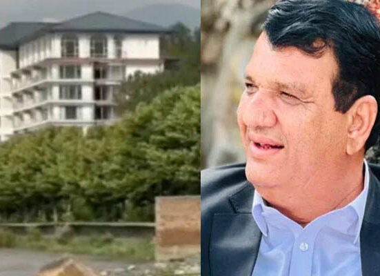 سوات میں وفاقی وزیر امیر مقام کے ہوٹل کی بانڈری وال گرادی گئی