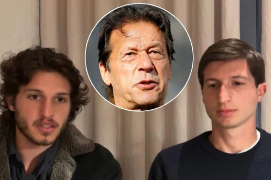 میرے بیٹے احتجاج کے لیے پاکستان نہیں آئیں گے، عمران خان