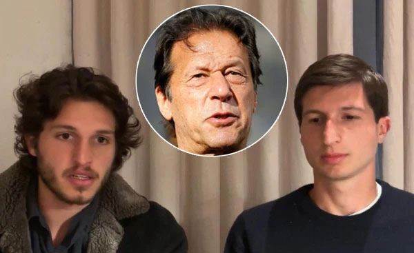 میرے بیٹے احتجاج کے لیے پاکستان نہیں آئیں گے، عمران خان
