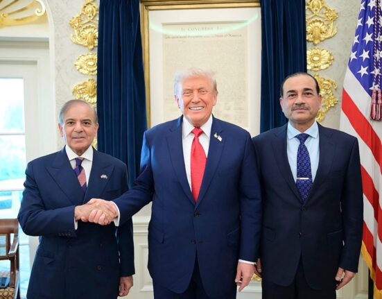وزیراعظم و فیلڈ مارشل کی ڈونلڈ ٹرمپ سے ملاقات، امن کا داعی قرار