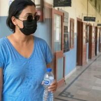 گرفتار پنکی کا عدالت میں پیشی پر شور شرابہ، جھوٹے مقدمات بنانے کا الزام