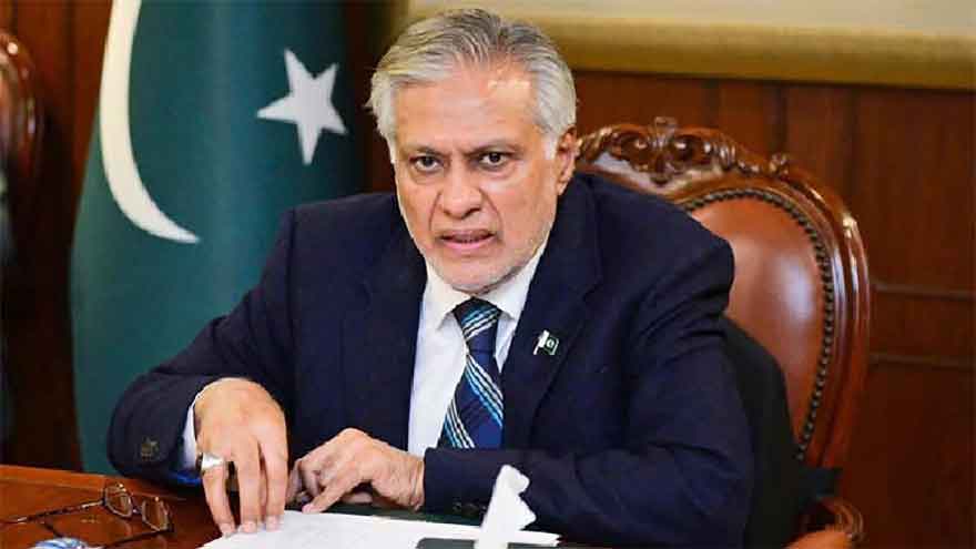 اسحاق ڈار کا کہنا ہے کہ پاکستان اپنے پانی کے حصے کا غیر قانونی موڑ قبول نہیں کرے گا۔