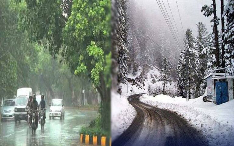 پنجاب میں 28اکتوبر سے شدید بارشوں کے طاقتور سپیل کی پیشگوئی