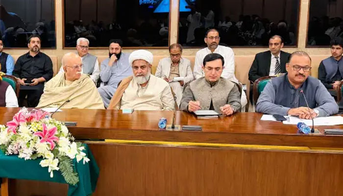 حکومتی وفد سے ملاقات